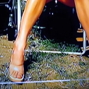💋Clear Wedge- JLO video i'm gonna be alright *USED Once Kris K